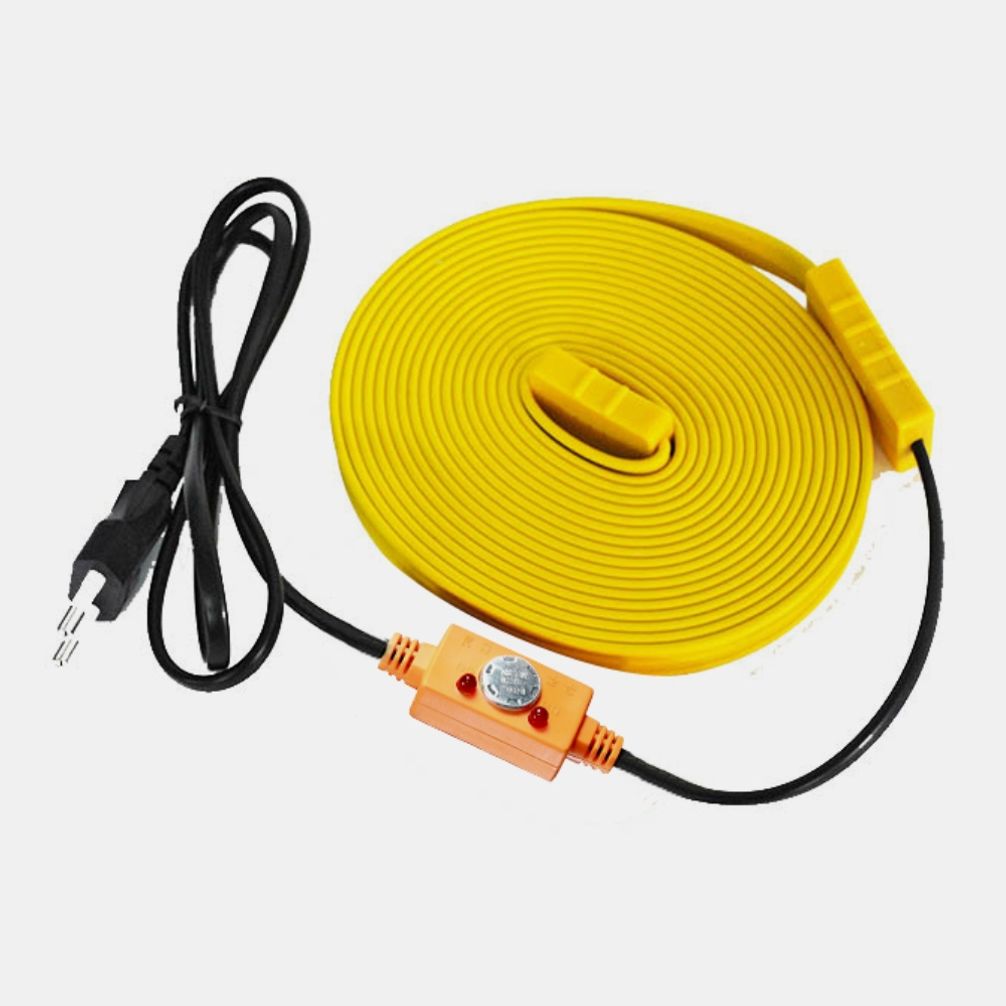 외부형 실리콘 동파방지기 센서형 노란열선 20M
