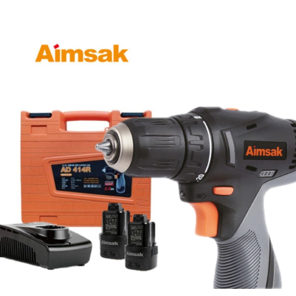 아임삭 14.4V 드라이버 드릴 전동드릴 풀세트