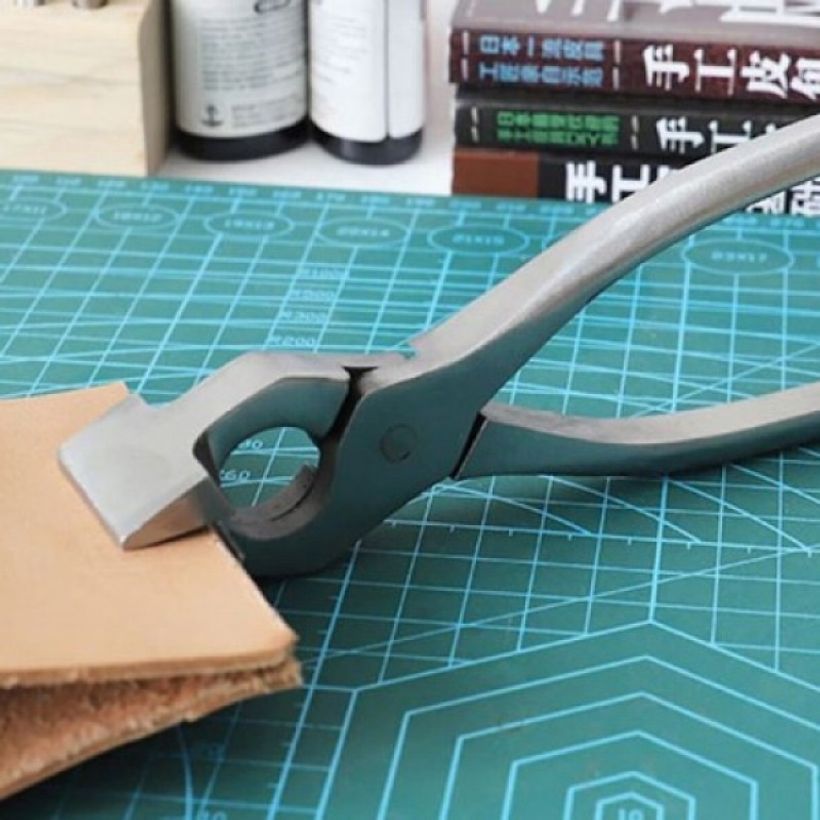 고정작업 198MM 37MM 가죽 클램프용 플라이어