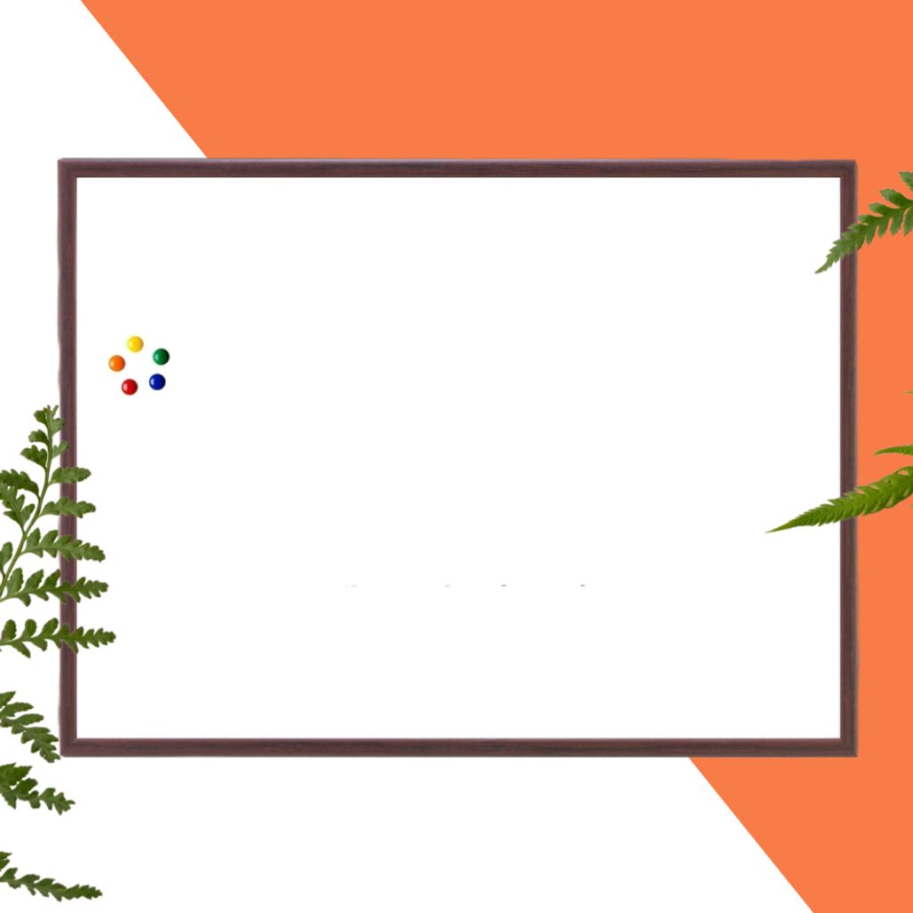 유광 법랑칠판 자석보드 화이트보드 90x180 월넛