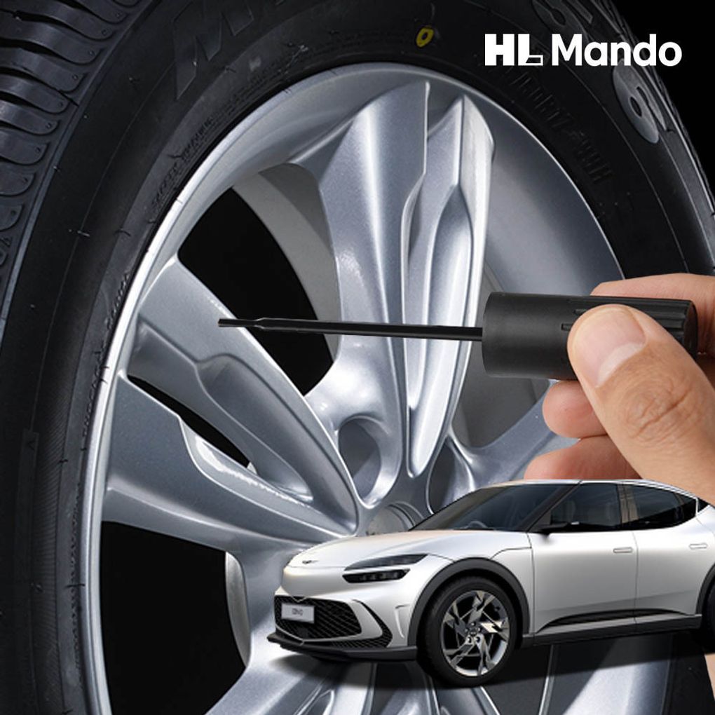 제네시스 GV60 휠 복원 도색 붓펜 페인트 차 자동차 휠 긁힘 스크래치 기스 제거