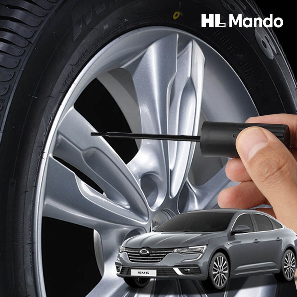 SM6 휠 복원 도색 붓펜 페인트 차 자동차 휠 긁힘 스크래치 기스 제거