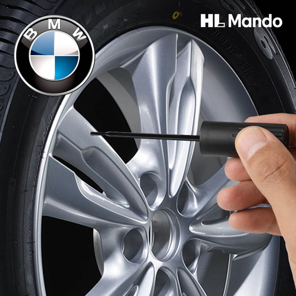 BMW 5시리즈 G60 휠 복원 도색 붓펜 페인트 차 자동차 휠 긁힘 스크래치 기스 제거