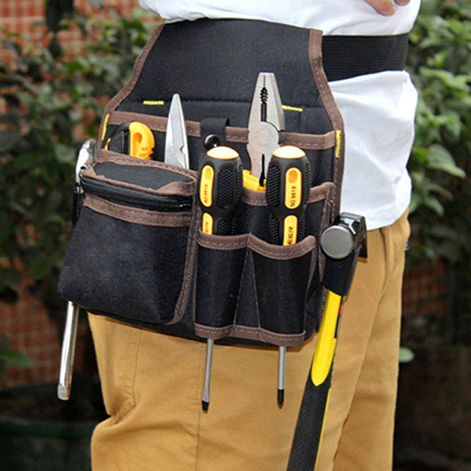 허리 공구 가방 작업 엑스반도 타카 망치 걸이 벨트