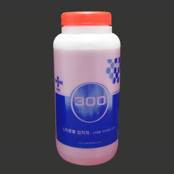 오공300 아이소핑크 스티로폼 풀 800ml(단일상품)