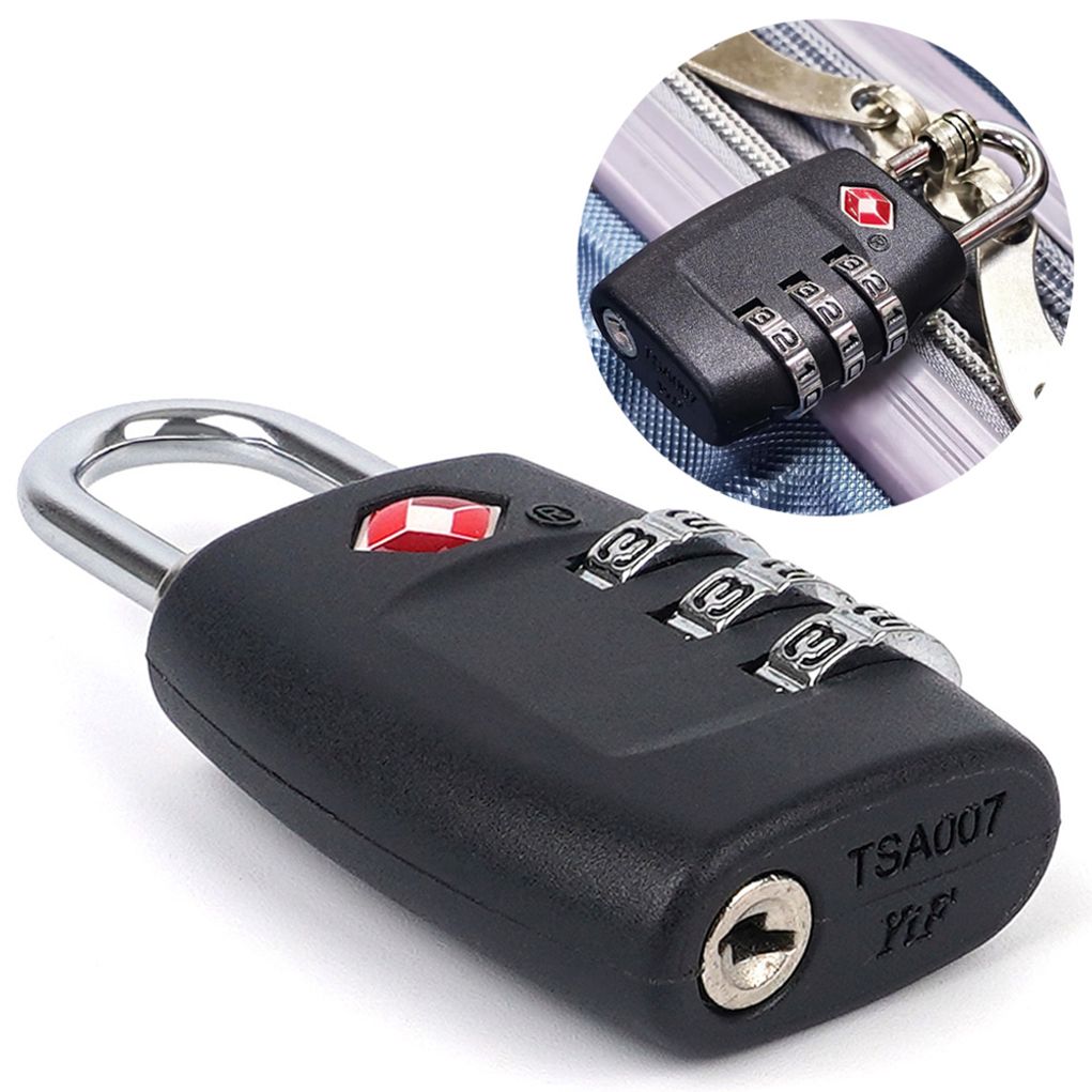 TSA LOCK 다이얼 자물쇠 캐리어 여행가방 비밀번호