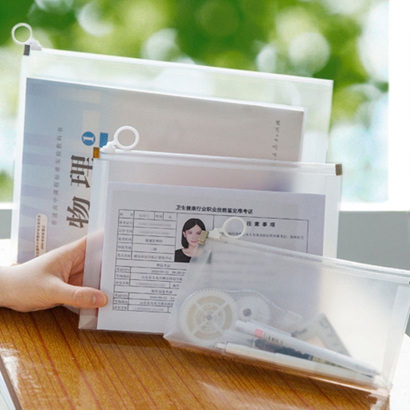 다용도 화장품 소품 수납 정리 파우치 지퍼 이너백