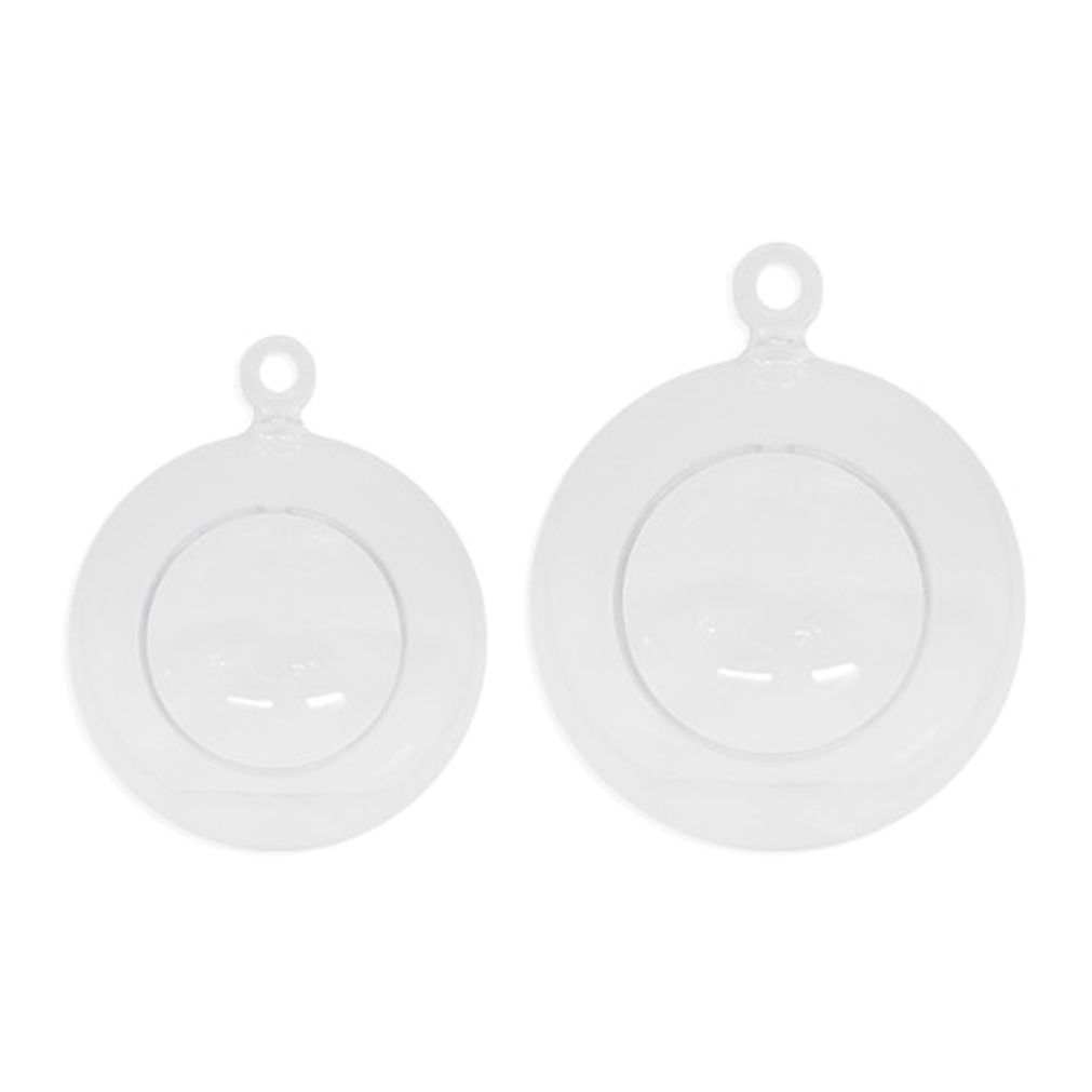 (TD) 투명 행잉걸이 화분 -대