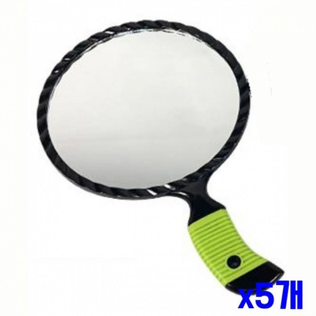 튼튼한 손잡이 거울 대 x5개 화장거울 손거울