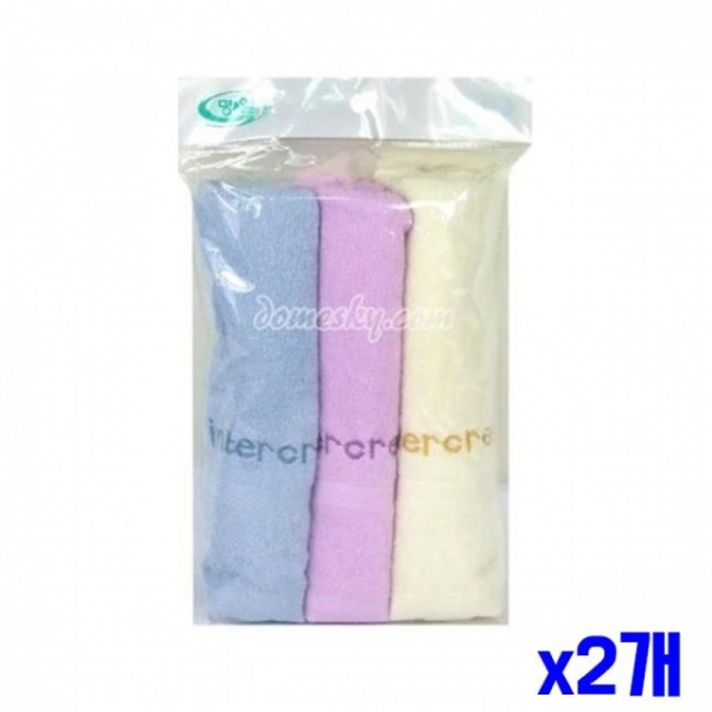 흡수 빠른 세면 타올 3P x2개 세면타올 세면타월 타월