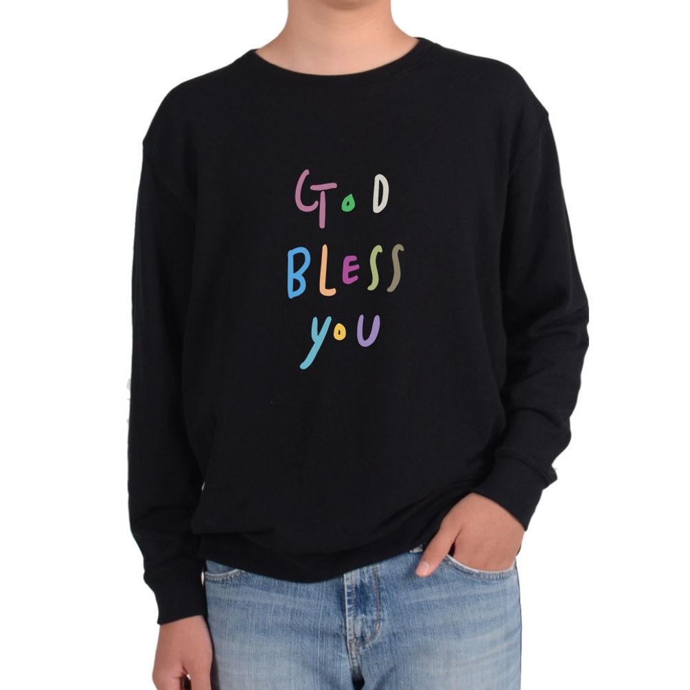 맨투맨남녀 종교 기독교 천주교 GOD BLESS YOU 은총 다양한색상 모든사이즈