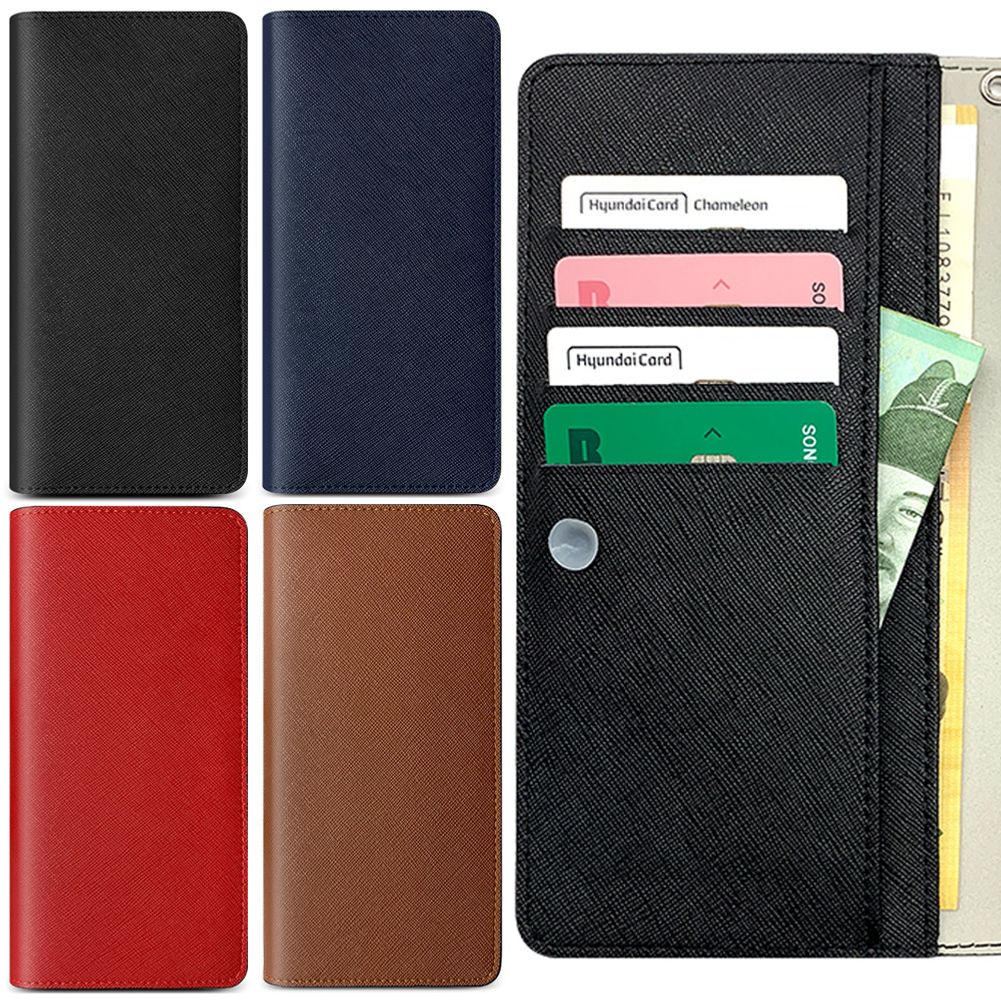 갤럭시A53 케이스 천연가죽 플립 지갑 보너 A536