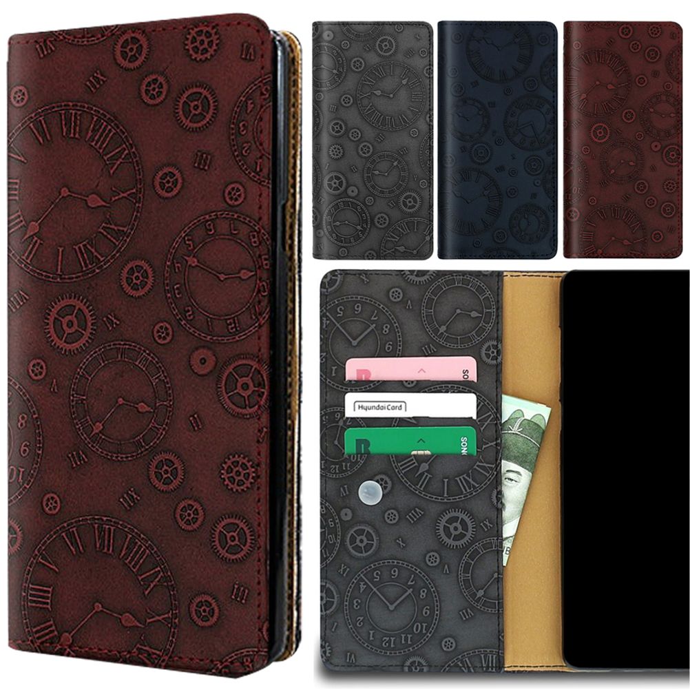 아이폰11프로 케이스 천연가죽 플립 지갑 느와르