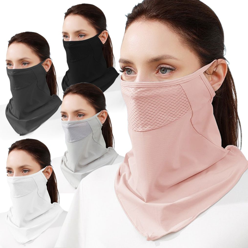 자외선 차단 얼굴 가리개 쿨 마스크 스카프 햇빛 골프