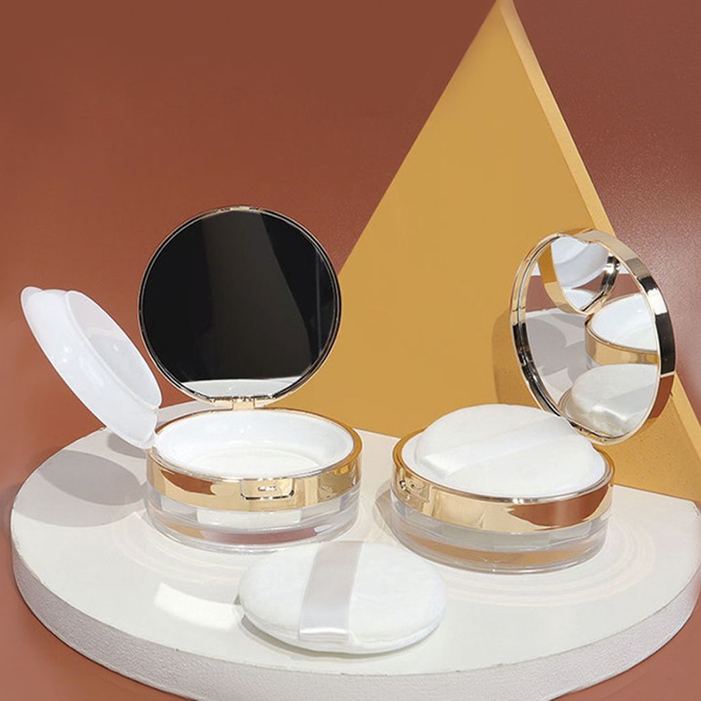 뷰티소품 고급 심플 DIY 쿠션 팩트 케이스 15g 골드