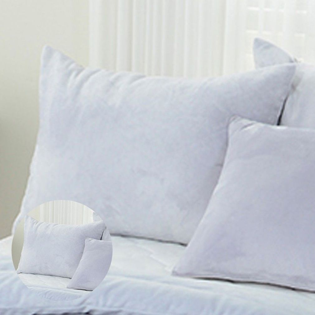 베겟잎 누빔 미니 광목 호텔식   플라잉 퀼팅   베개커버 그레이 베개솜 별매