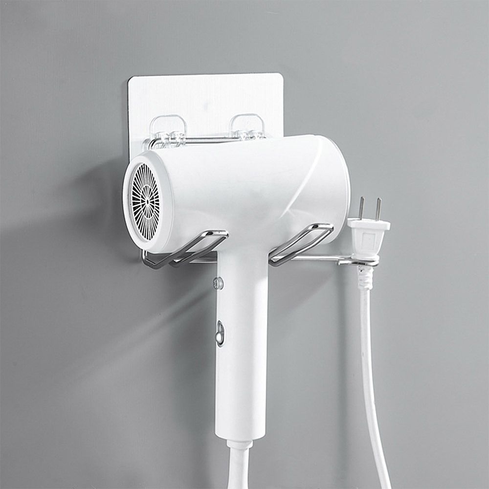 헤어 드라이기 거치대 홀더 무타공 고데기 걸이