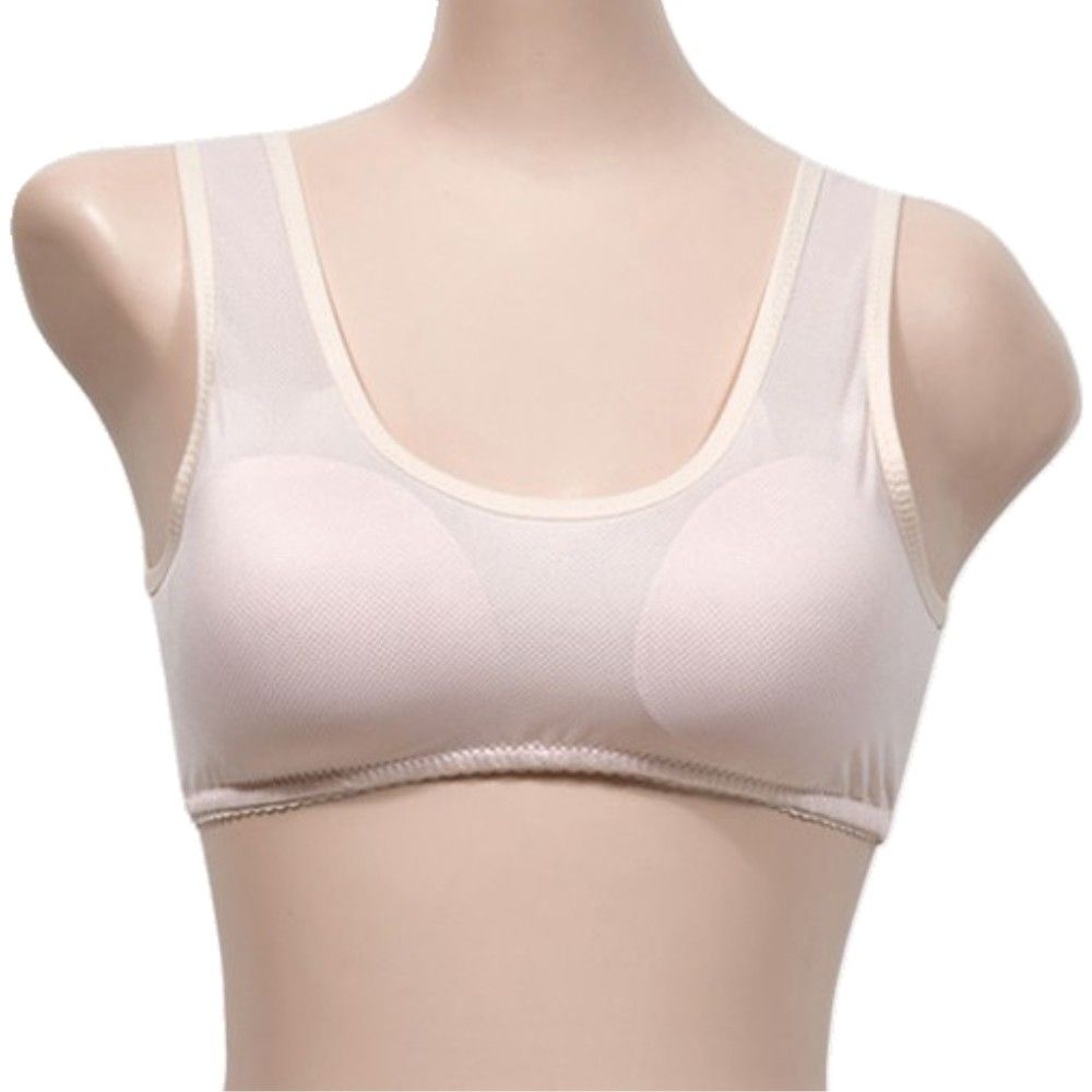 주니어 1단계 베이직 디자인 스포츠 브라