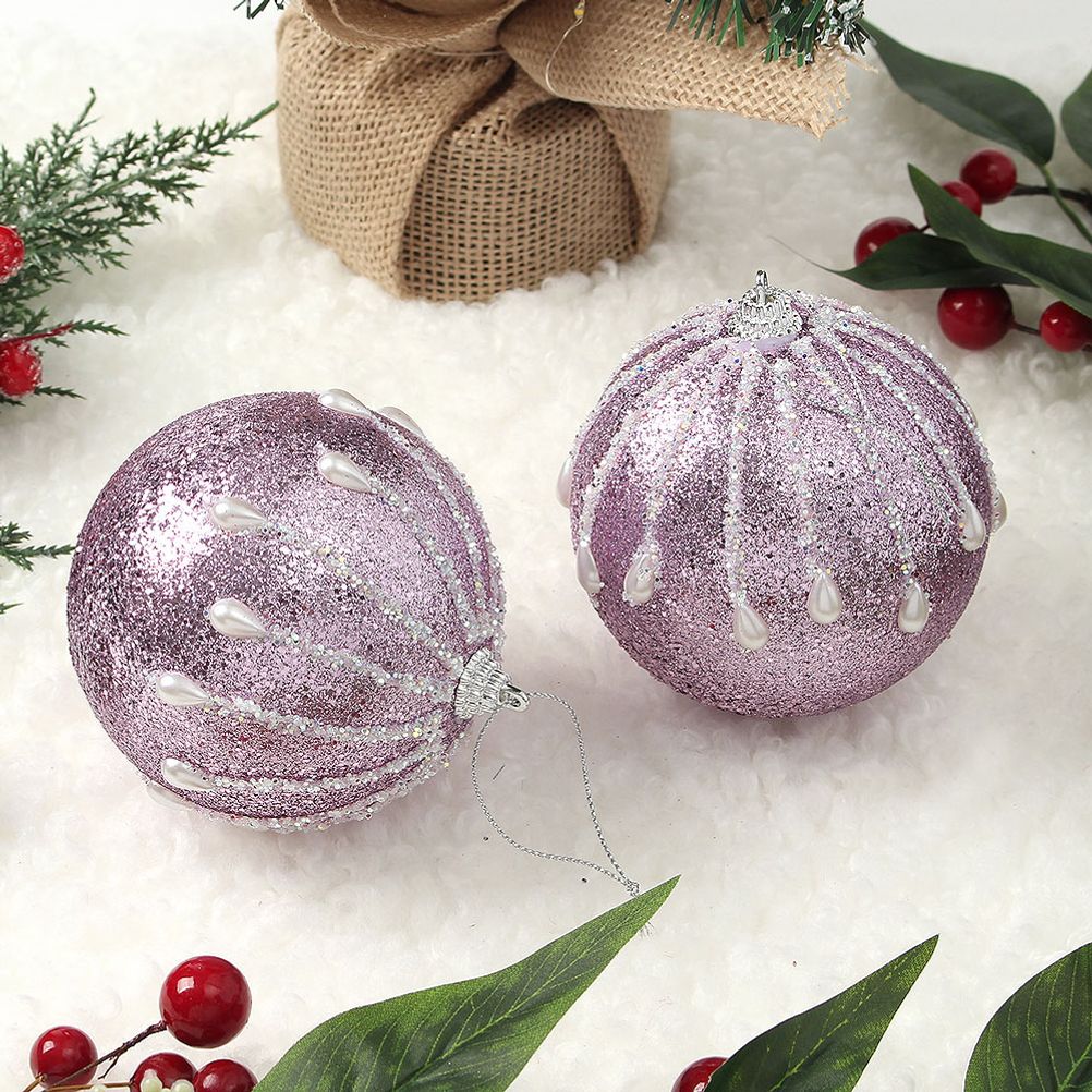 리빙휴 2p(10cm) 크리스마스 트리장식볼