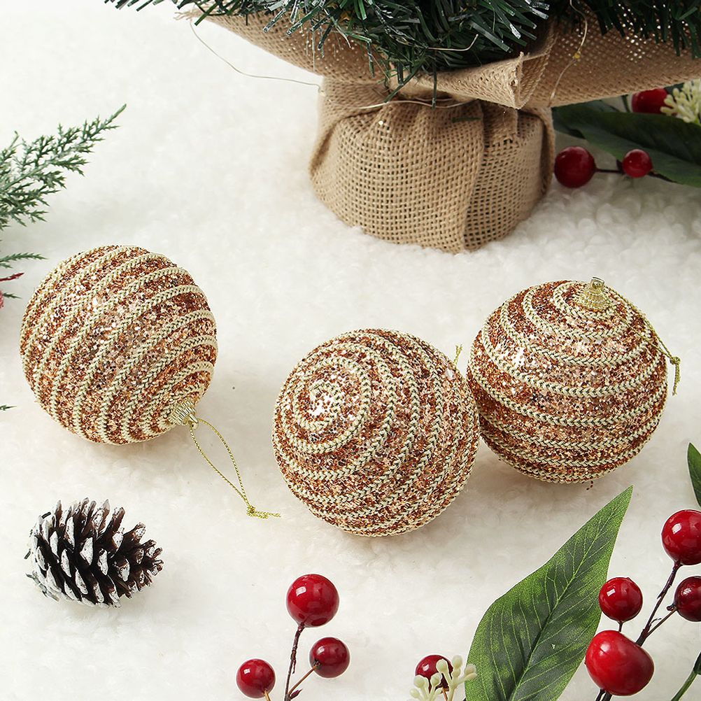 리빙휴 글리터 크리스마스장식 트리볼