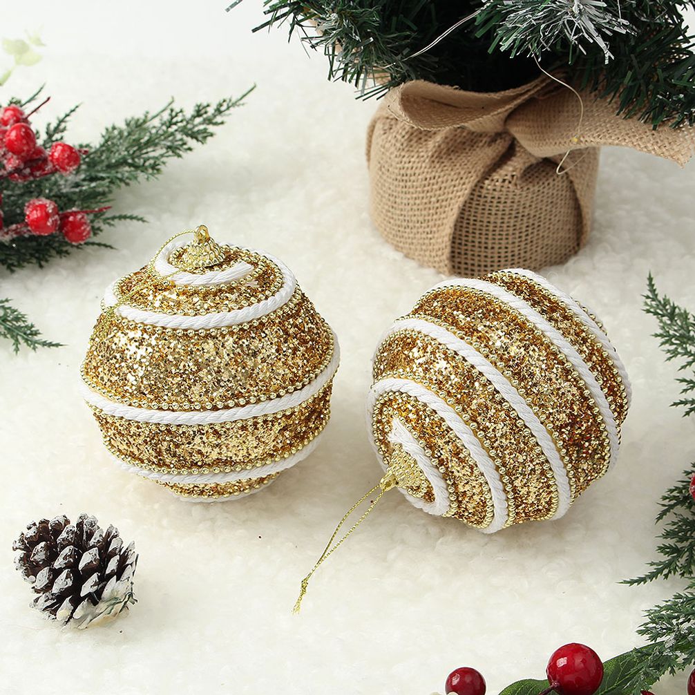 리빙휴 글리터 트리볼 크리스마스장식