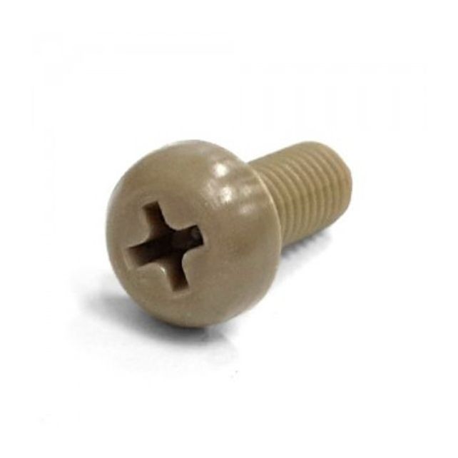 십자볼트 둥근머리 PEEK M4x10mm 100개