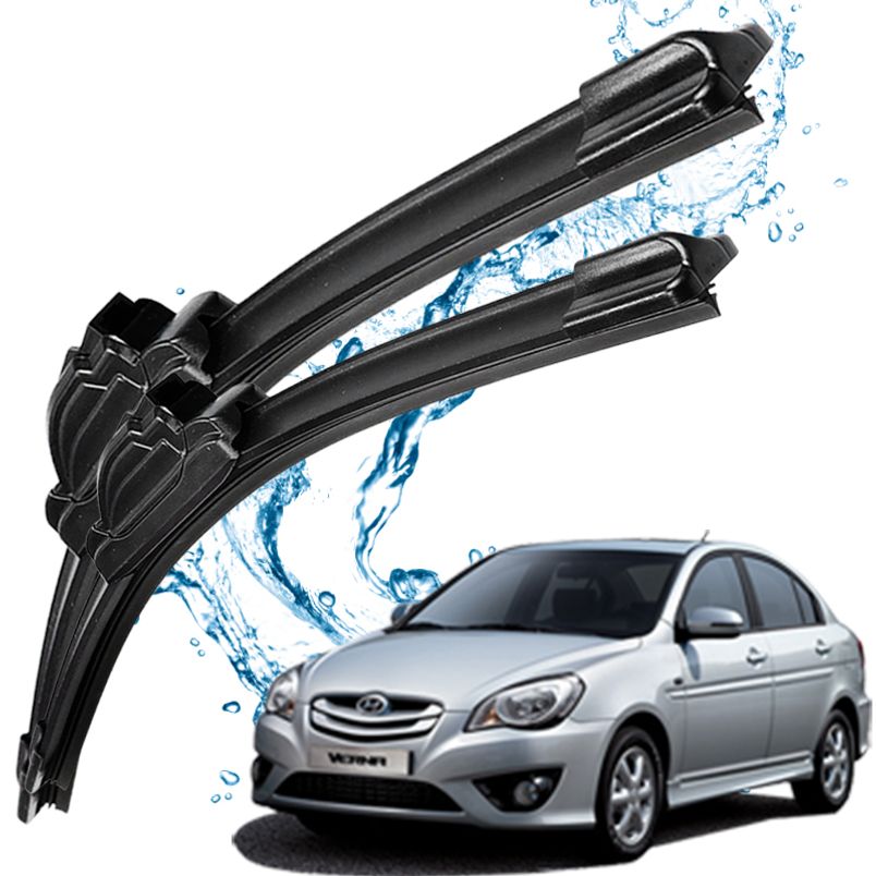 베르나 와이퍼 세트 그라파이트 블레이드 윈도우브러쉬