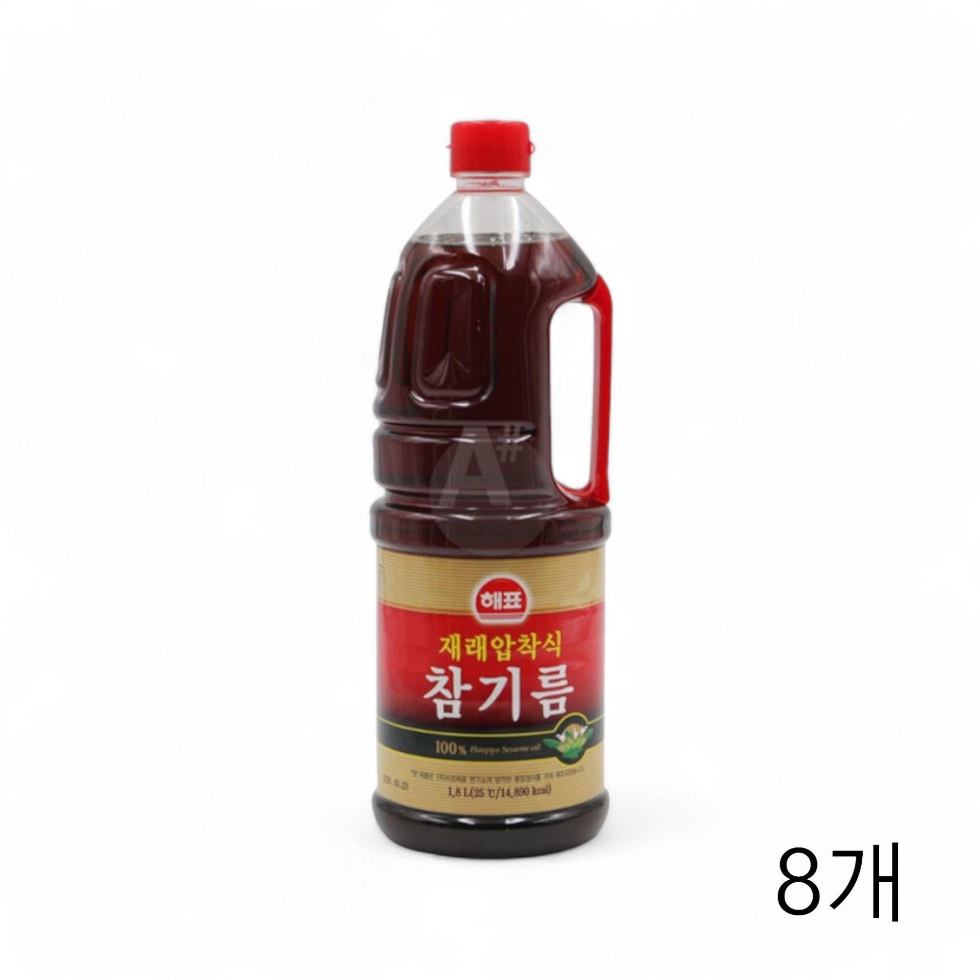 해표 재래압착식 참기름 1.8L X 8개 식당 학교급식