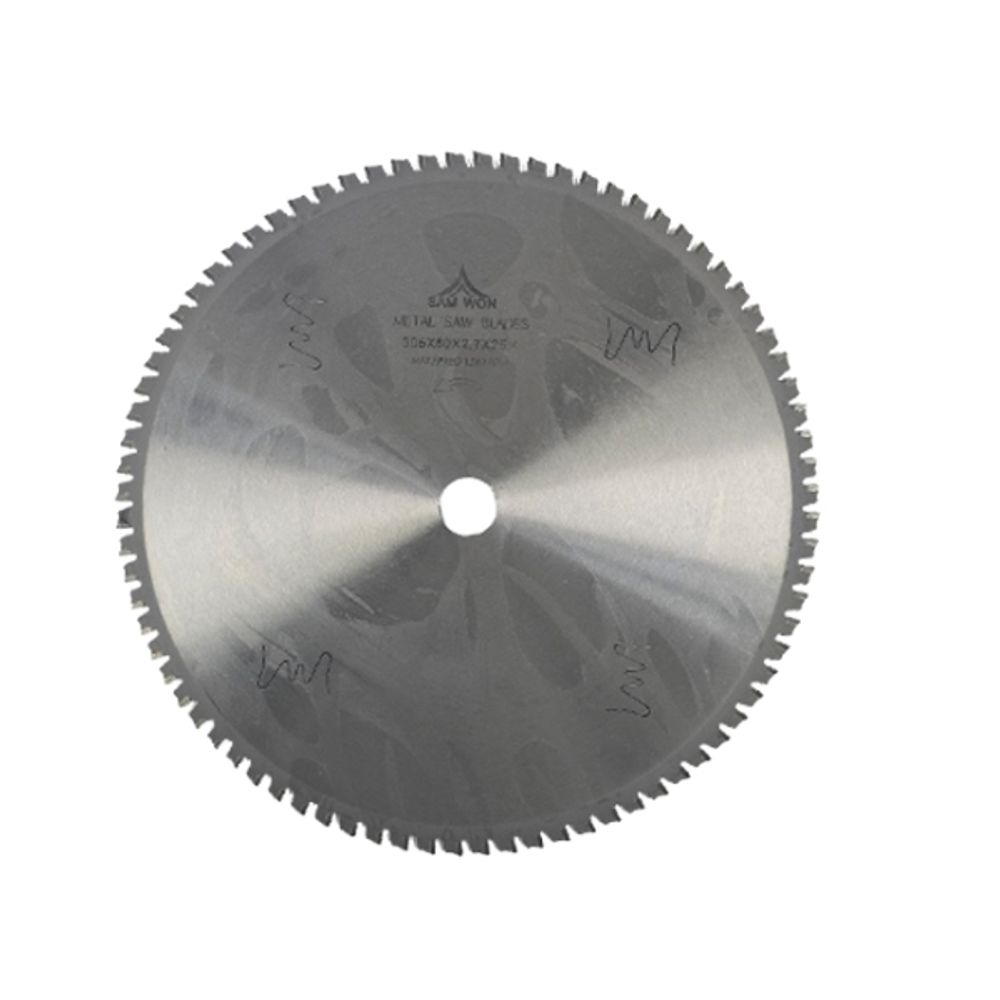 삼원초경 원형톱날 철공용 절단날 팁쏘 305mm 80날