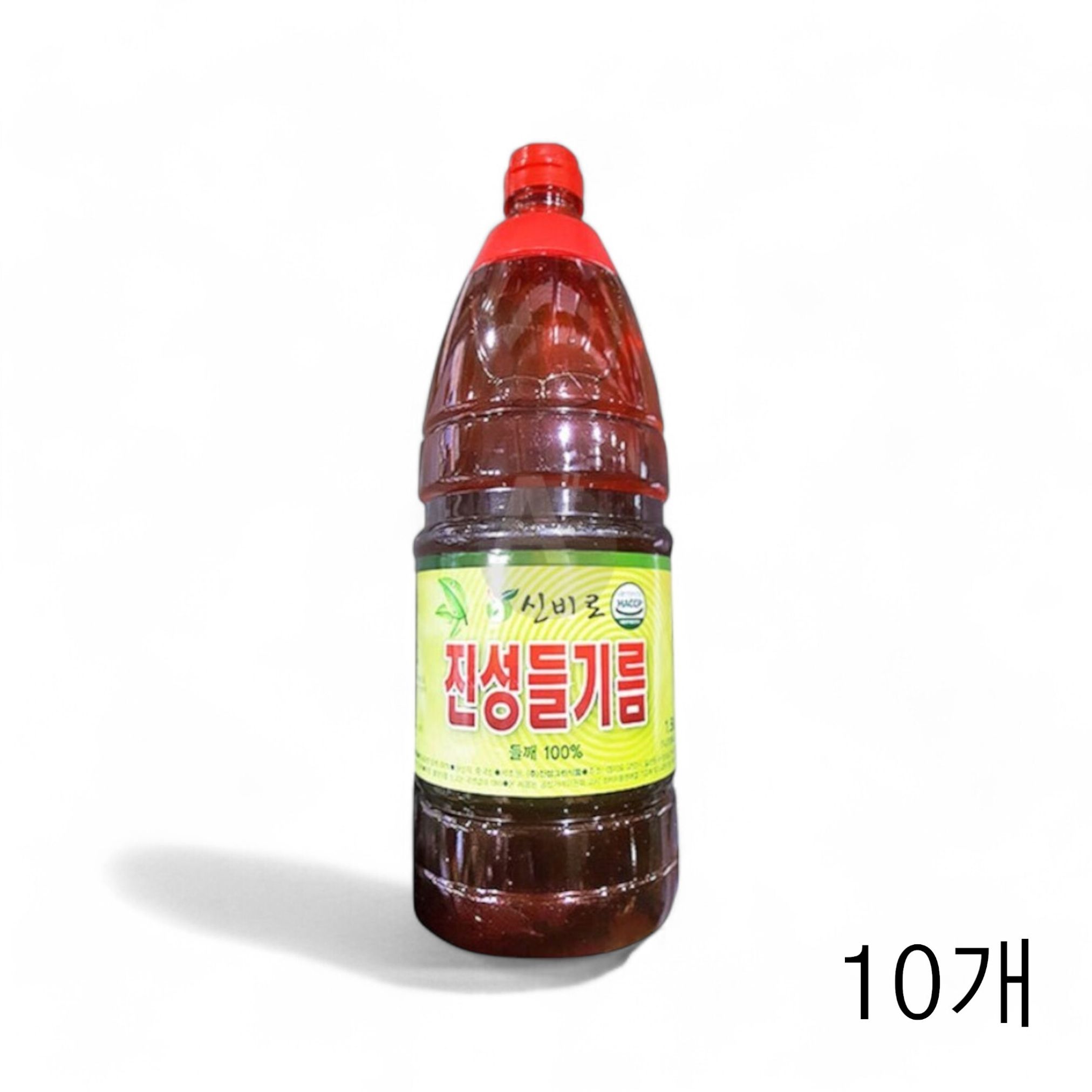 진성 들기름 1.8L X10개 식당식자재 대용량 들깨기름