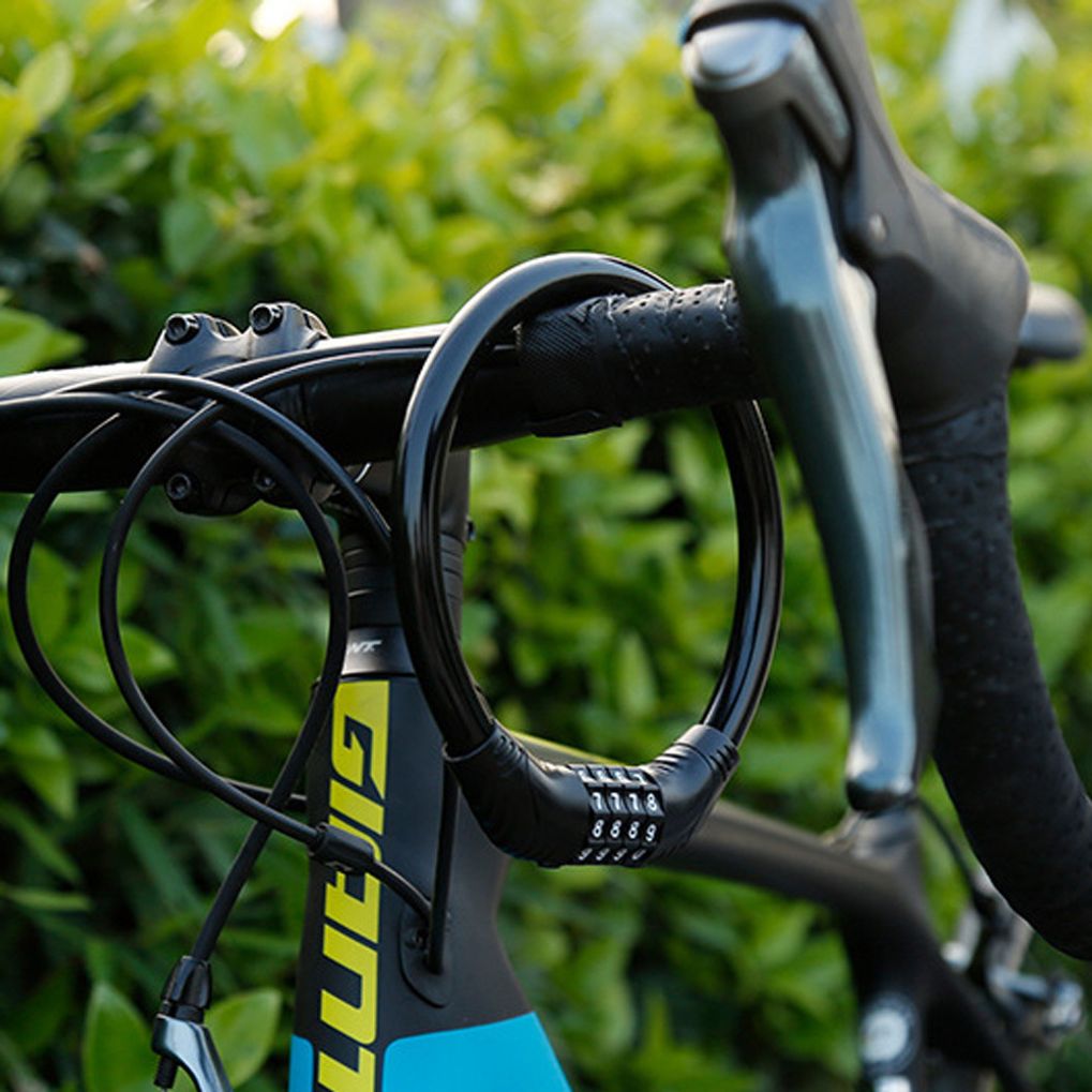 경량 자전거 좌물쇠 와이어 자물쇠 비밀번호 시건장치