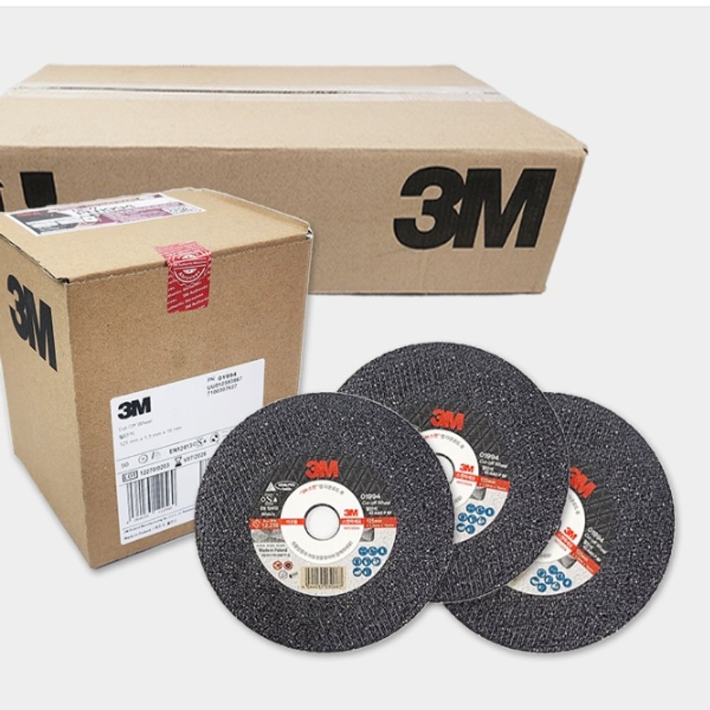 3M 절단석 그라인더날 스텐 톱날 컷팅날 125mm 500P