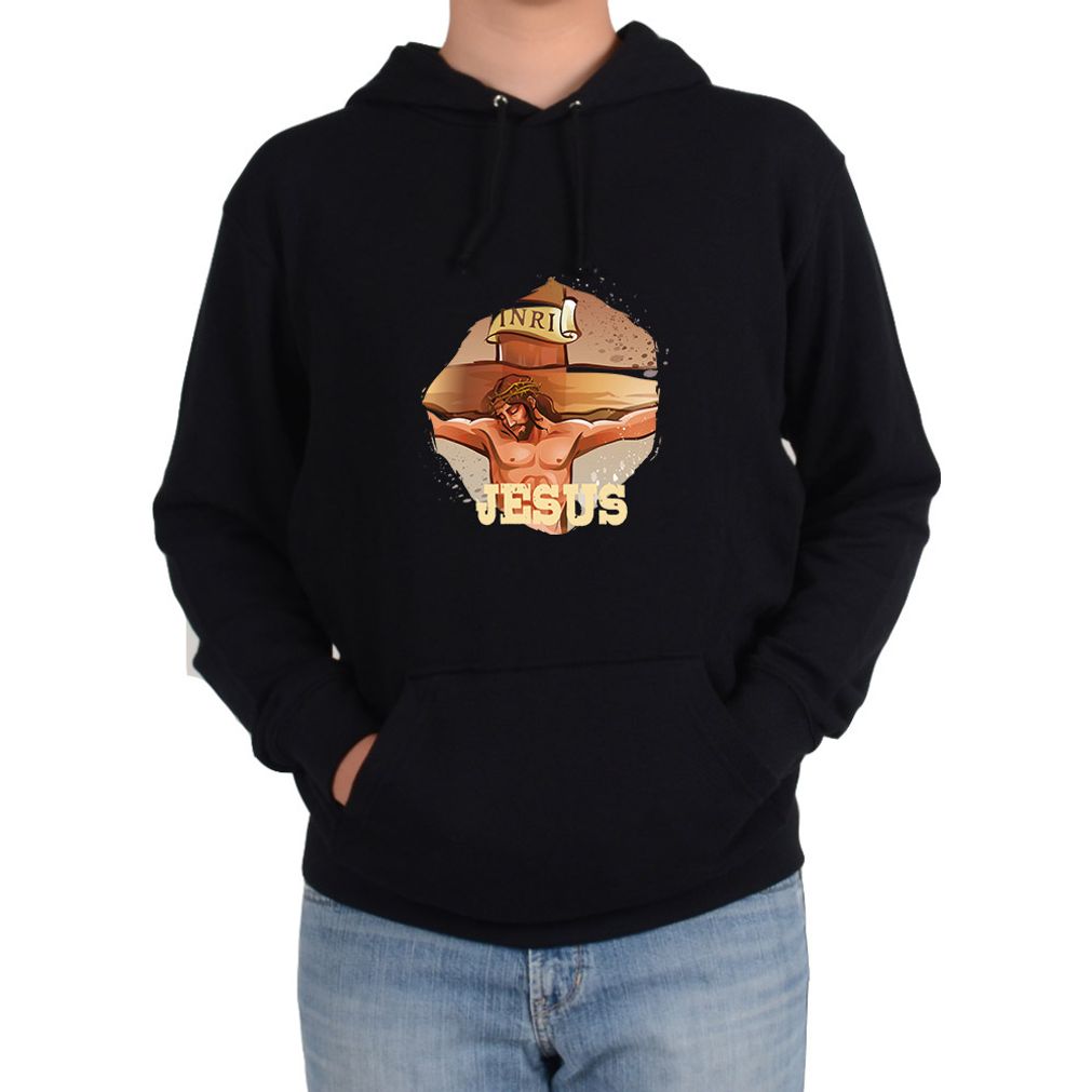 기모후드티남여 십자가에 돌아가심 예수님 다양한 색상 사이즈