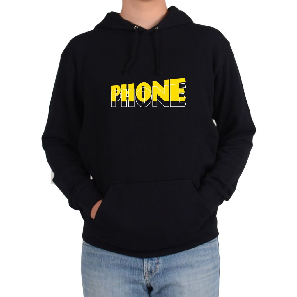 기모후드티남여 폰 PHONE 전화 서로를 연결 어디서나 다양한 색상 사이즈