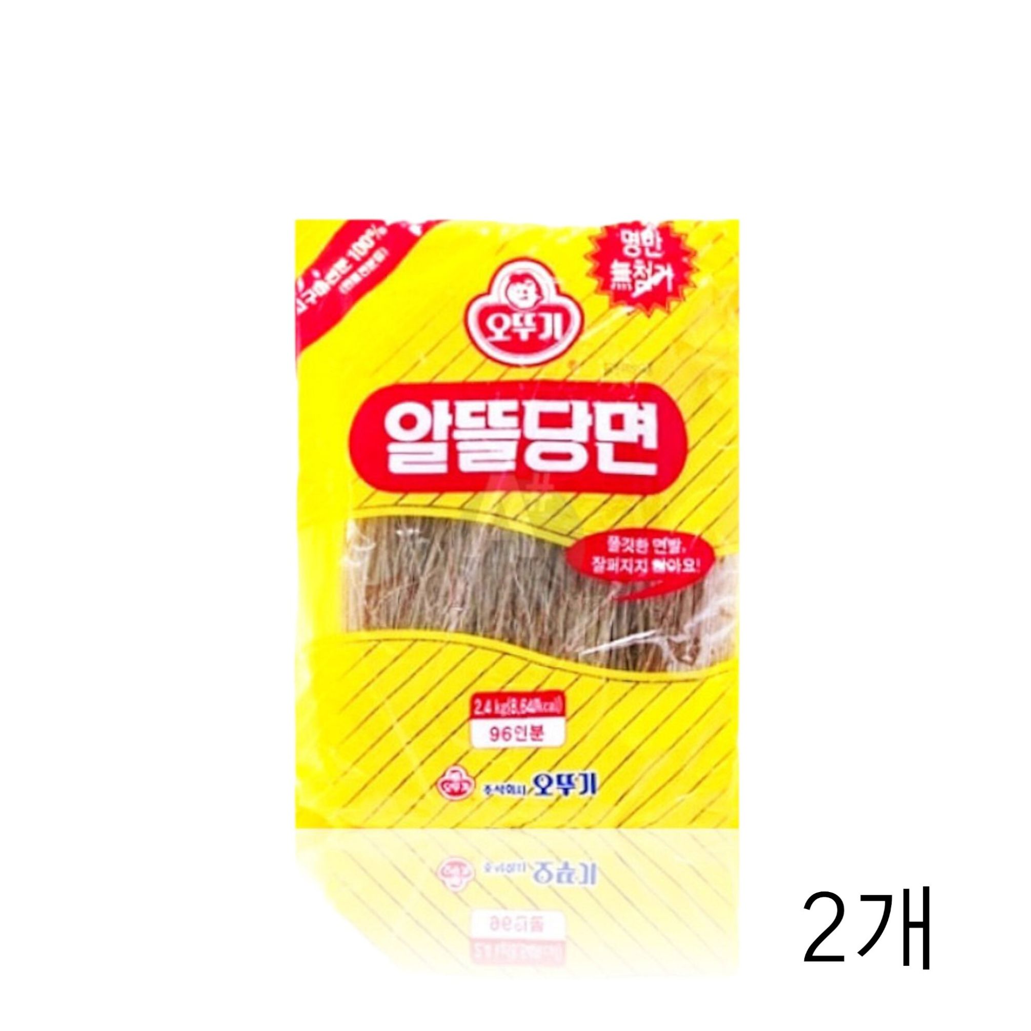 오뚜기 알뜰 당면 2.4Kg X 2개 찜닭 당면사리 찰당면
