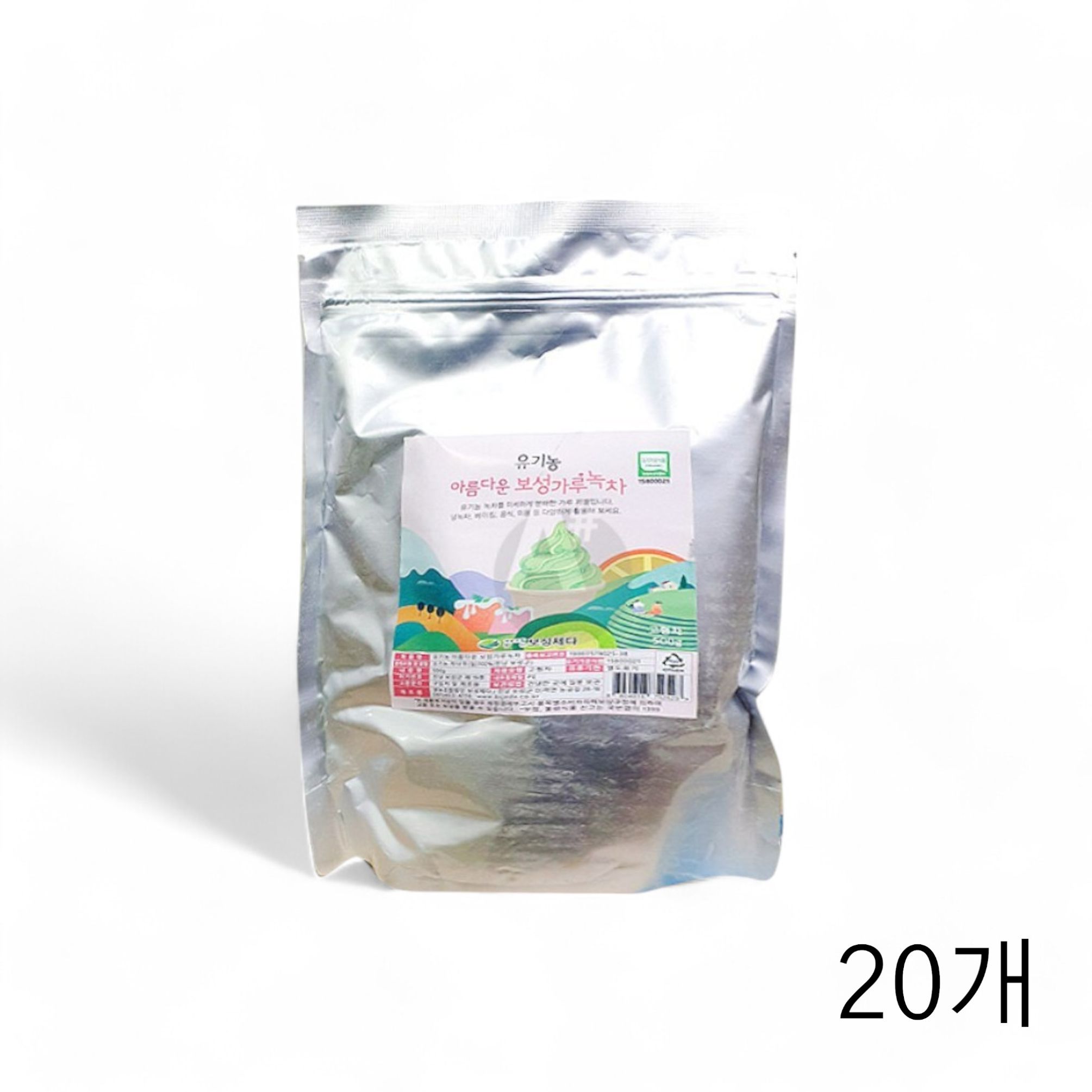 아름다운 보성 가루녹차 500g X 20개 그린티