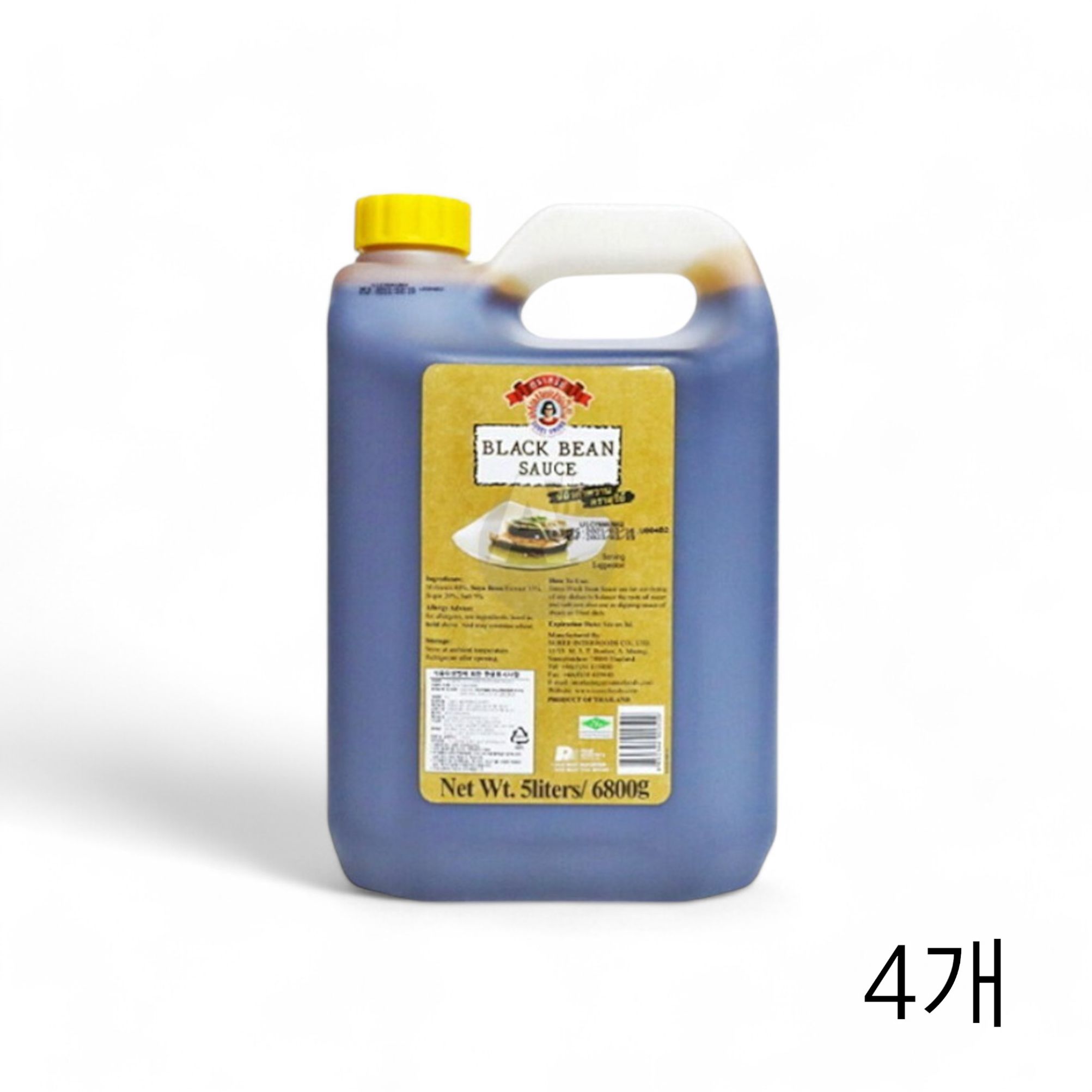 수리 블랙빈소스 5L X 4개 식재료 대용량 태국소스