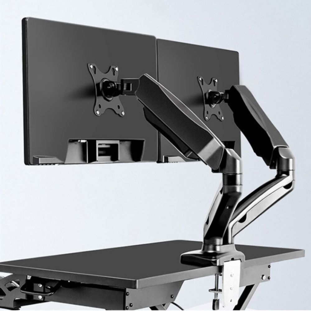 듀얼 브라켓 모니터 스탠드 컴퓨터 모니터암 거치대