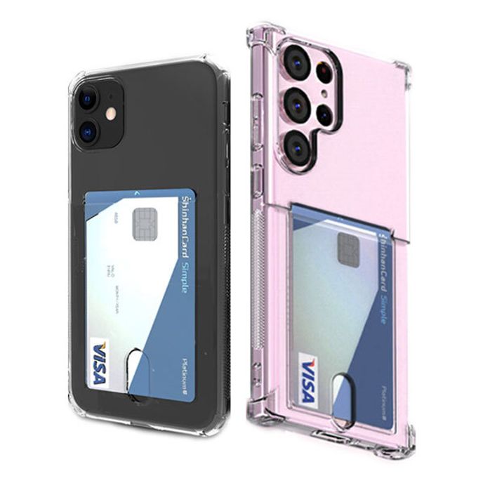 갤럭시 M44 점프3 edit카드 투명젤 케이스