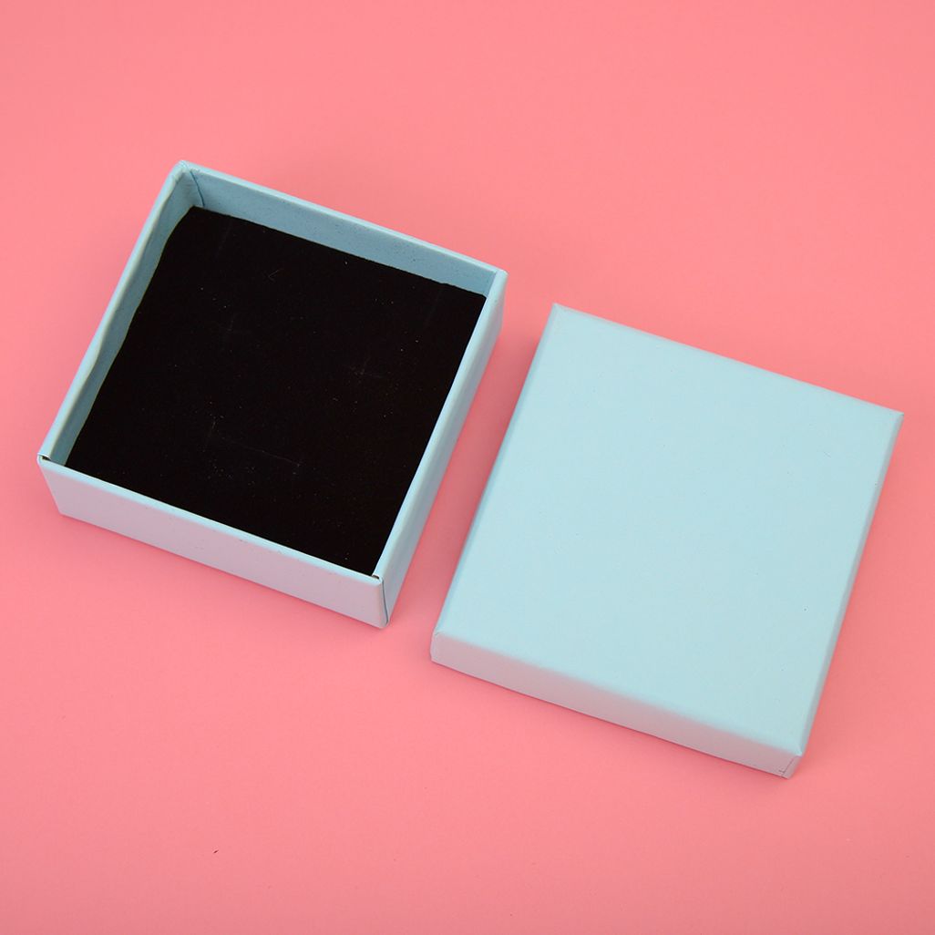 주얼리 케이스 민트블루 7cmX7cm