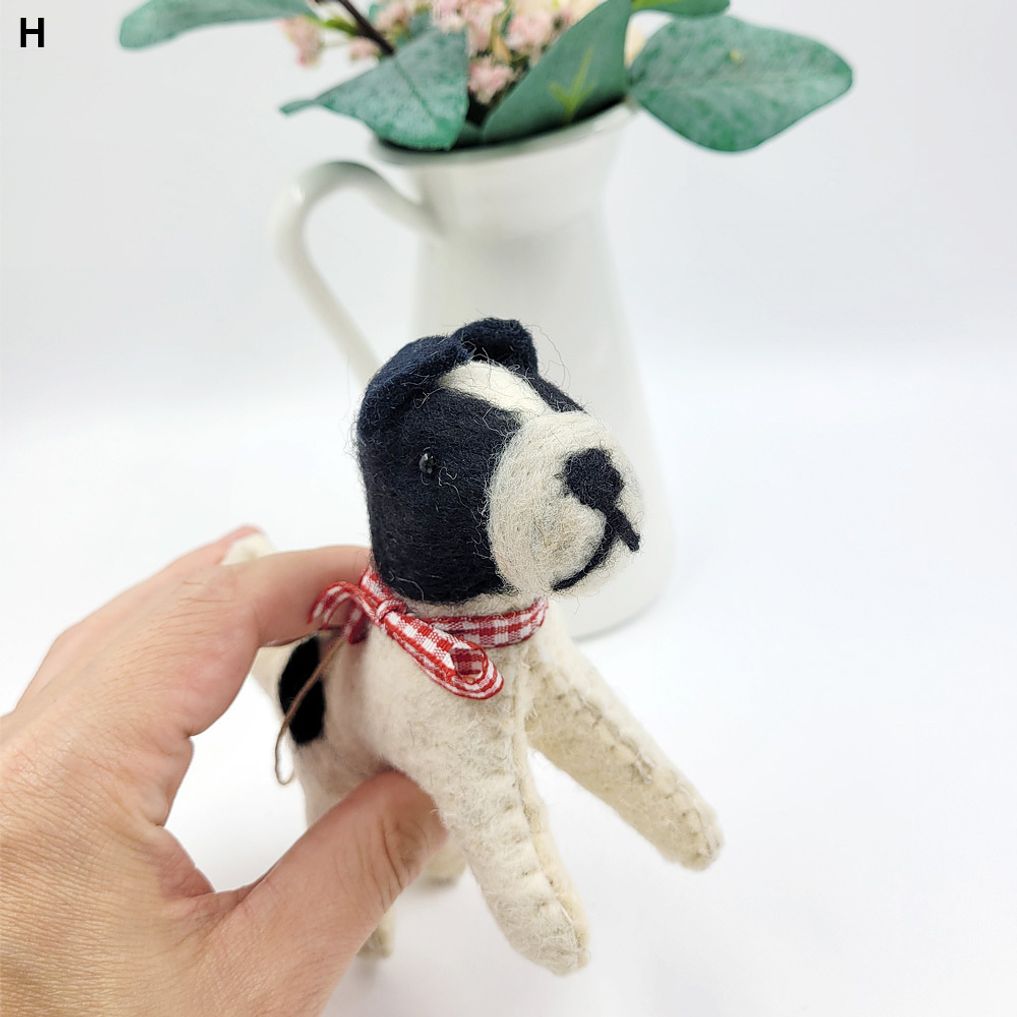 인도산 WOOL 핸드메이드 키링(바둑이)