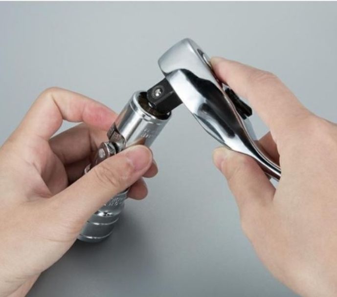 소켓어댑터 12.5mm 드릴 렌치 조인 굴절 스패너 너트