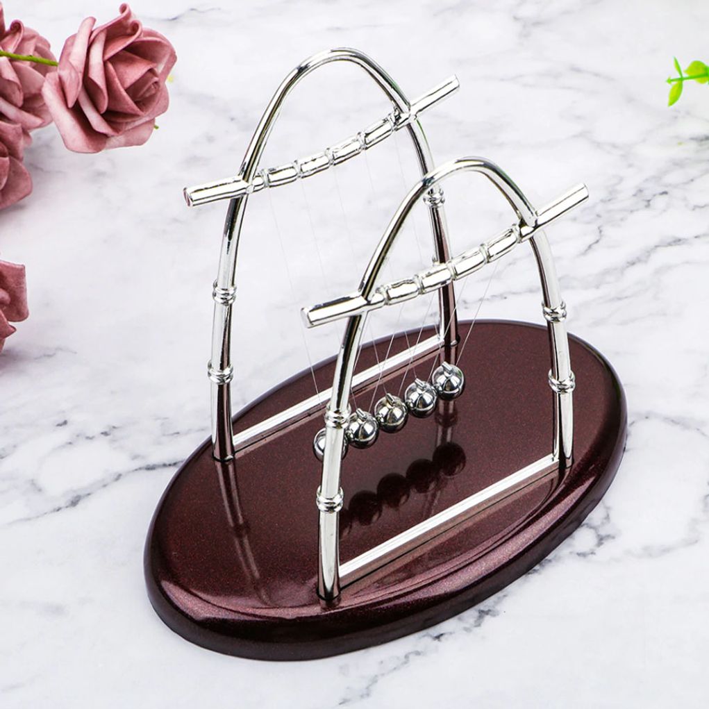 뉴튼진자 홈 데스크 장식 금속 공 공예 장난감 밸런스