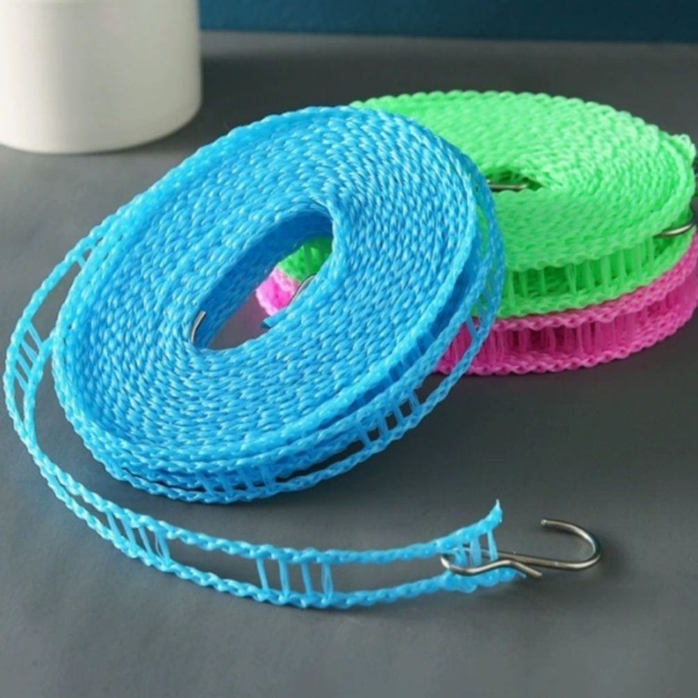 캠핑 데이지체인 휴대용 빨랫줄 5M 로프 건조대 MM-50108