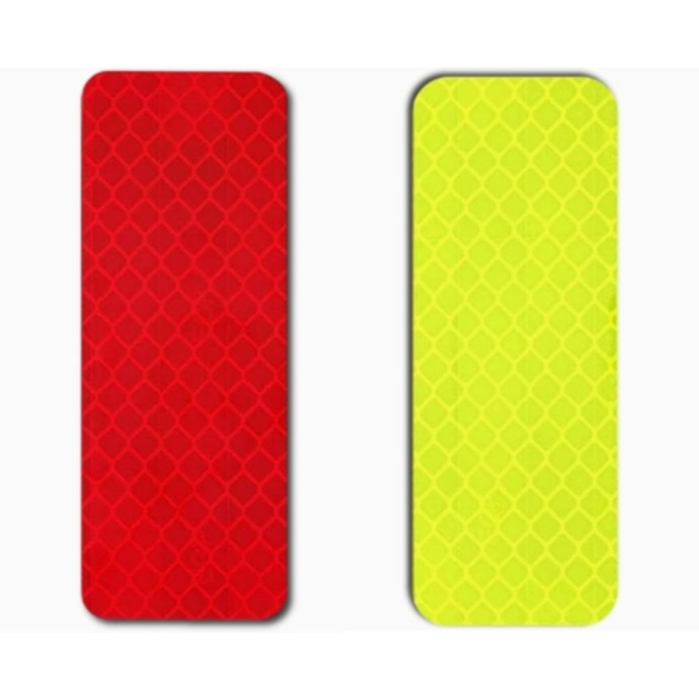 야간 반사 테이프 10매 안전 스티커 차량 스쿠터 반사판 리플렉터 MM-50114