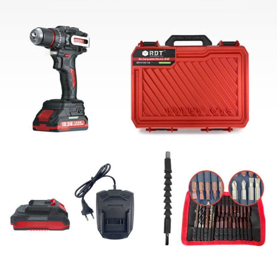 충전드릴 배터리2개 18.5V 전동드릴 풀세트 TPW-D2