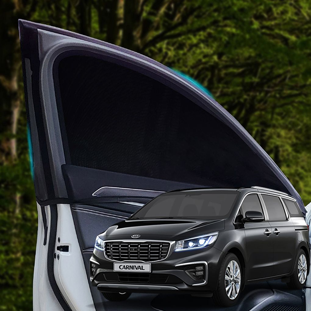 더뉴카니발 캠핑 차박 모기장 햇빛가리개