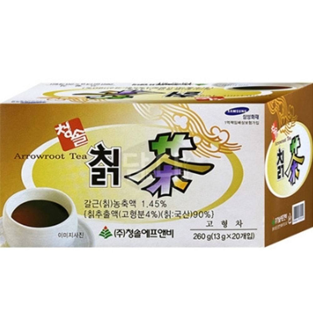 청솔 칡차 20스틱