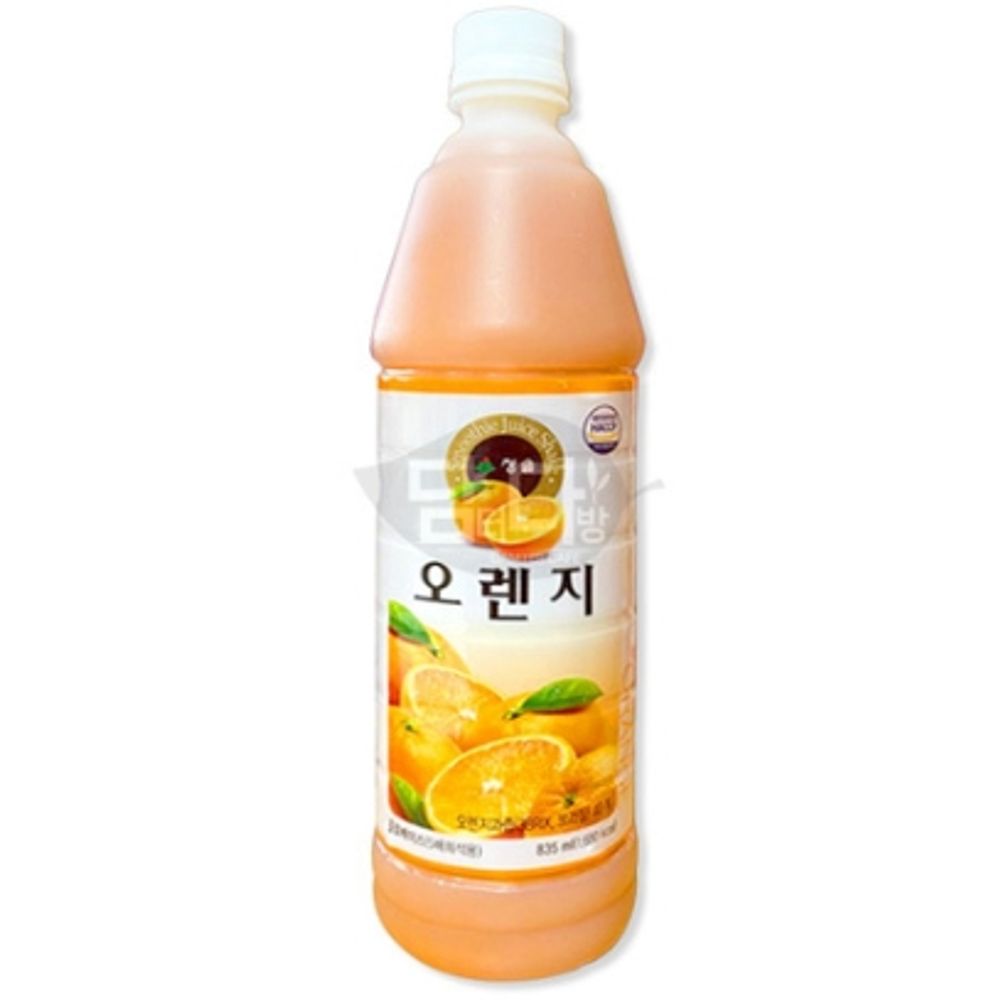 청솔 오렌지 원액 835ml