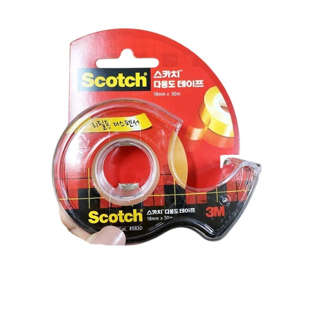 식자재 용품 스카치테이프 3M 18mmx30m X144개